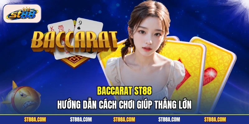 Baccarat ST88 - Hướng Dẫn Cách Chơi Giúp Thắng Lớn